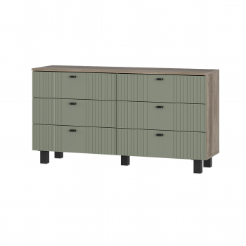 Комод Олива КМ-04 эквалипт софт (БТС) в Красноуральске - krasnouralsk.mebel-e96.ru