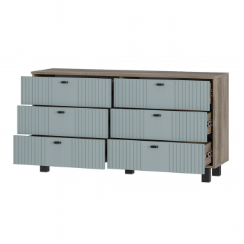 Комод Олива КМ-04 шарли бриз (БТС) в Красноуральске - krasnouralsk.mebel-e96.ru