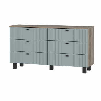 Комод Олива КМ-04 шарли бриз (БТС) в Красноуральске - krasnouralsk.mebel-e96.ru