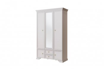 Шкаф распашной ШР 3 - 1 зеркало (БМ) в Красноуральске - krasnouralsk.mebel-e96.ru