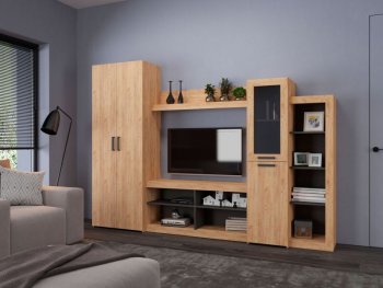 Стенка OSKAR4 (Генезис) в Красноуральске - krasnouralsk.mebel-e96.ru