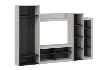 Стенка OSKAR4 сосна белая (Генезис) в Красноуральске - krasnouralsk.mebel-e96.ru