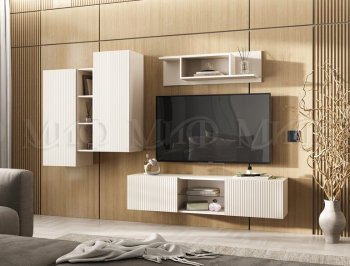 Стенка Оскар кашемир (Миф) в Красноуральске - krasnouralsk.mebel-e96.ru