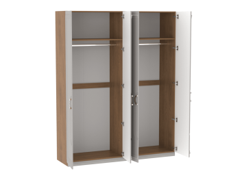 Шкаф 1800 мм 4-дверный Палермо (СБК) в Красноуральске - krasnouralsk.mebel-e96.ru