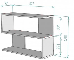 Полка S29 (Белый) в Красноуральске - krasnouralsk.mebel-e96.ru