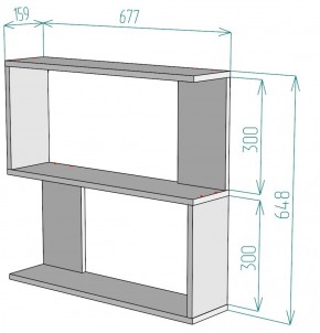 Полка S31 (Белый) в Красноуральске - krasnouralsk.mebel-e96.ru