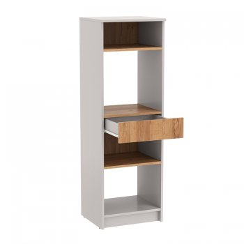 Стеллаж 89.20 Прайм (низкий с ящиком) (Олмеко) в Красноуральске - krasnouralsk.mebel-e96.ru