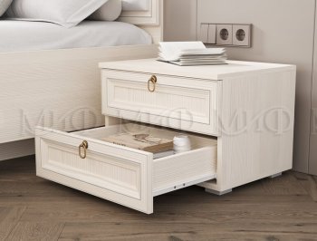 Спальный гарнитур Престиж 2 модульный (Миф) в Красноуральске - krasnouralsk.mebel-e96.ru