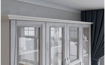 Буфет Прованс-016 (Текс) в Красноуральске - krasnouralsk.mebel-e96.ru
