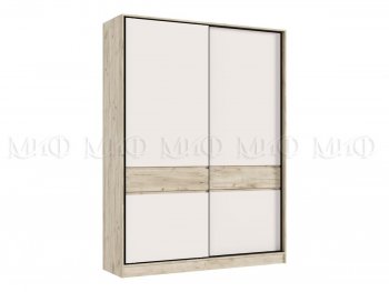Шкаф-купе 1800 мм Роджина крафт серый/кашемир (Миф) в Красноуральске - krasnouralsk.mebel-e96.ru