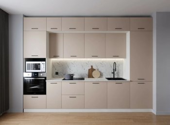 Кухонный гарнитур Шампань 3400 мм (Санвут) в Красноуральске - krasnouralsk.mebel-e96.ru