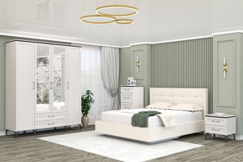 Тумба прикроватная Шарм Т-1 ясень (Диал) в Красноуральске - krasnouralsk.mebel-e96.ru