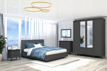 Кровать с подъемным механизмом Шарм (арт.031М1) Антрацит (Диал) в Красноуральске - krasnouralsk.mebel-e96.ru