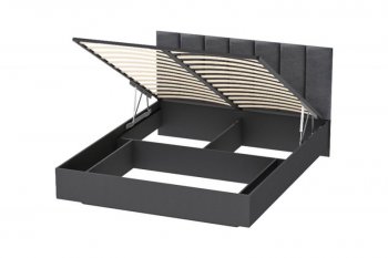 Кровать с подъемным механизмом Шарм (арт.031М1) Антрацит (Диал) в Красноуральске - krasnouralsk.mebel-e96.ru | фото