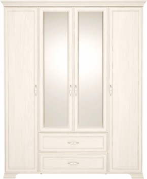 Шкаф для одежды 4-х дверный с зеркалом Венеция 2 бодега в Красноуральске - krasnouralsk.mebel-e96.ru