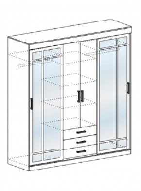 Шкаф-купе Лидер 2К 1700 мм (СтендМ) в Красноуральске - krasnouralsk.mebel-e96.ru