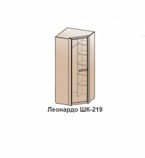 Шкаф ЛЕОНАРДО (ШК-219) Бодега белая в Красноуральске - krasnouralsk.mebel-e96.ru | фото