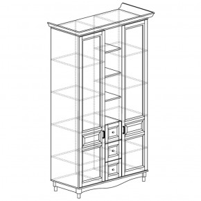 Шкаф многоцелевой Прованс 400 (Яна) в Красноуральске - krasnouralsk.mebel-e96.ru