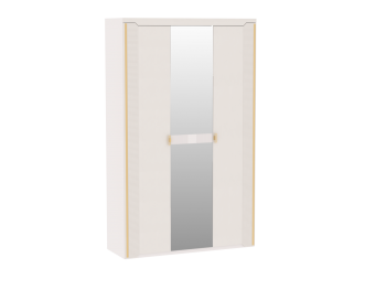 Шкаф 1400 мм 3-дверный Сиде Белый (СБК) в Красноуральске - krasnouralsk.mebel-e96.ru