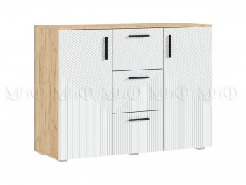 Комод Сильвия, крафт/белый (Миф) в Красноуральске - krasnouralsk.mebel-e96.ru
