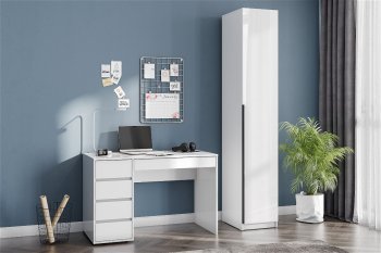 Стол компьютерный №13+пенал ШК-5 (СВ) в Красноуральске - krasnouralsk.mebel-e96.ru