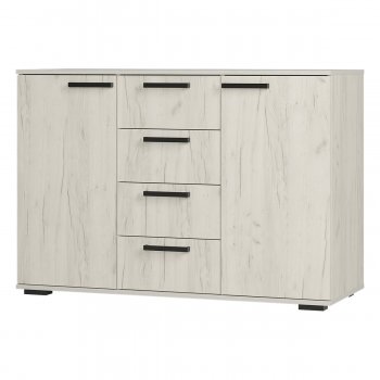 Комод Стандарт №2 NEW крафт белый  (БТС) в Красноуральске - krasnouralsk.mebel-e96.ru