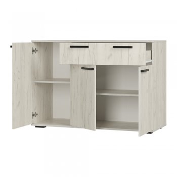 Комод Стандарт 4 NEW крафт белый (БТС) в Красноуральске - krasnouralsk.mebel-e96.ru