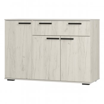 Комод Стандарт 4 NEW крафт белый (БТС) в Красноуральске - krasnouralsk.mebel-e96.ru