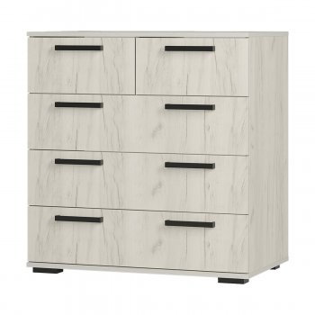 Комод Стандарт №5 NEW крафт белый (БТС) в Красноуральске - krasnouralsk.mebel-e96.ru