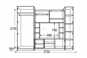 Стенка Александра 10 в Красноуральске - krasnouralsk.mebel-e96.ru