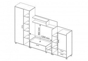 Стенка Талин (Гор) в Красноуральске - krasnouralsk.mebel-e96.ru