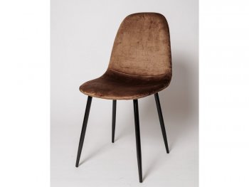 Стул DC 5541 велюр коричневый (ЦМ) в Красноуральске - krasnouralsk.mebel-e96.ru