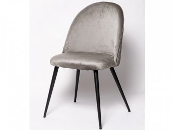 Стул С 820 серый вельвет (ЦМ) в Красноуральске - krasnouralsk.mebel-e96.ru