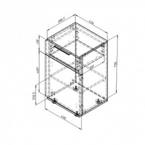 Тумба Дельта Лофт-24.01 Белый в Красноуральске - krasnouralsk.mebel-e96.ru