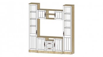 Стенка Виктория ЦС (Лин) в Красноуральске - krasnouralsk.mebel-e96.ru