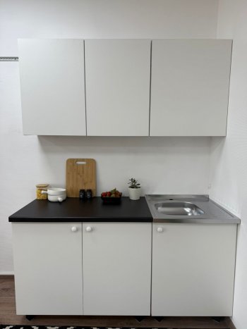 Кухонный гарнитур Куба 1600 мм (БТС) в Красноуральске - krasnouralsk.mebel-e96.ru