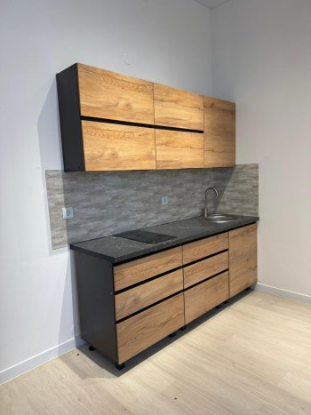 Кухонный гарнитур Лофт 2000 мм (БТС) в Красноуральске - krasnouralsk.mebel-e96.ru