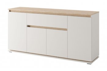 Тумба 4 двери 1 ящик Юта (БМ) в Красноуральске - krasnouralsk.mebel-e96.ru